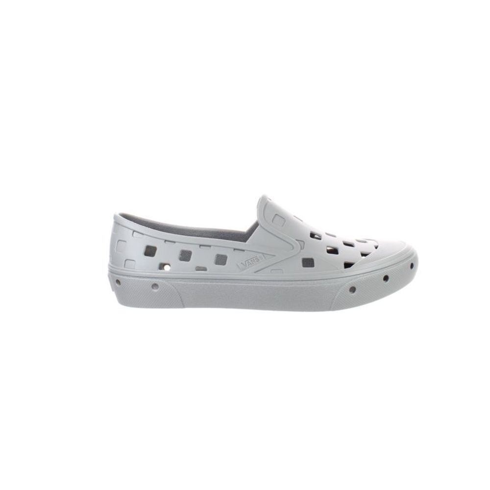 Vans Unisex Trek Slip-On Pewter Water Shoes Mens Size 6  Womens size 7.5